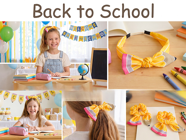 Back to School Hair Accessory Set