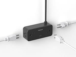 flat outlet extension cord