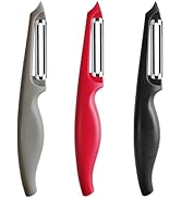 Vegetable Peeler by PNEATDEZ, Potato Peeler for Kitchen Stainless Steel Dual Blade, Swivel Peeler...