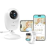 Simyke Smart Video Baby Monitor,1080P Baby Room Camera, APP Control,WiFi On/Off Switch,AI Detecti...