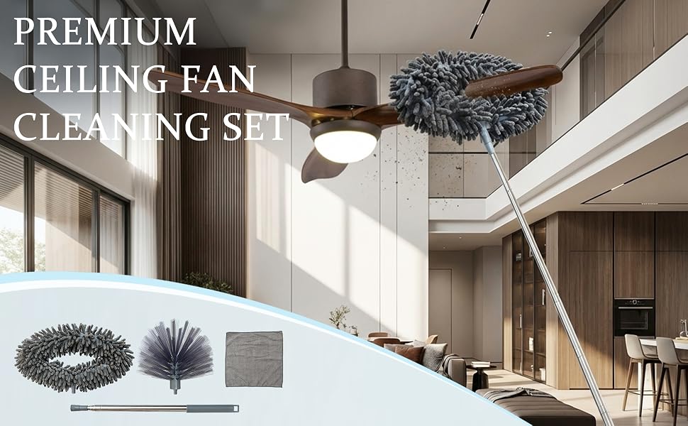 Ceiling fan duster kit 1