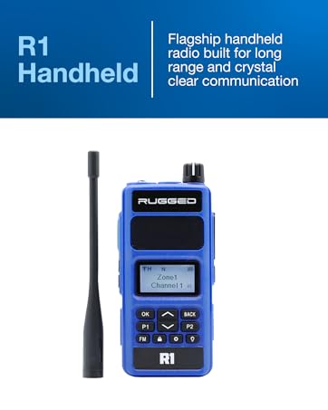 R1 Blue Handheld Radio Walkie Talkie Business Band Flagship Clear Communication Long Range