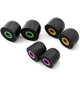Linsoul Tripowin TP45 Spiral Groove Memory Foam Eartips, 2 Pairs in Ear Monitor Ear Plugs Suitabl...