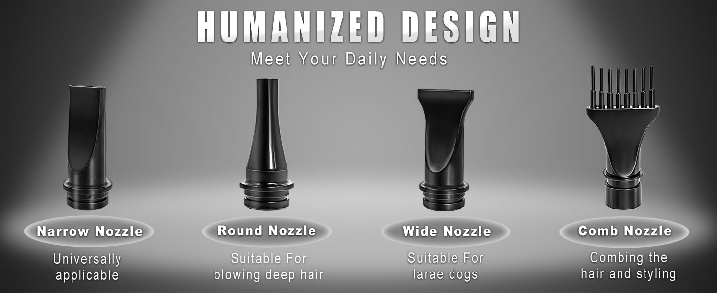 Dog Hair Dryer High Velocity Professional Dog Blow Dryer