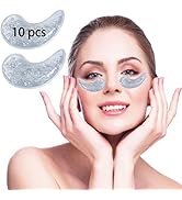 Reusable Gel Eye Ice Pack, Cooling Eye Pad, Hot & Cold Treatment for Eye Strain, Eye Swelling, Ey...