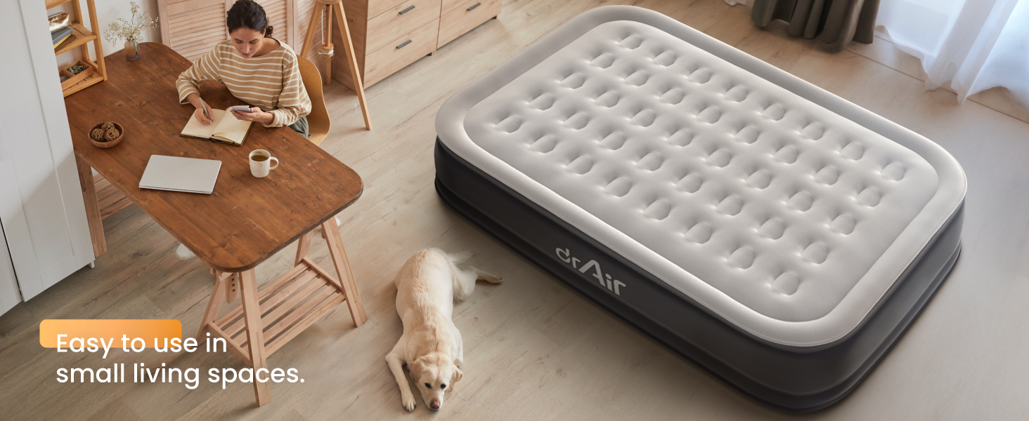 queen air mattress with built in pump