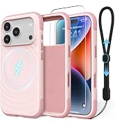 GOODVISH for iPhone 17 Pro Case, Stylish Pink