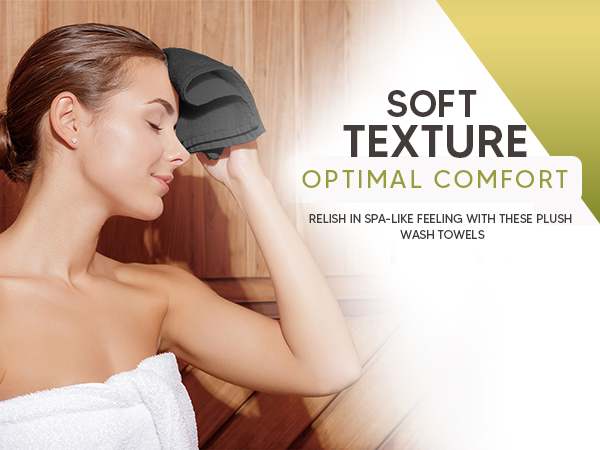luxury wash cloths, Wash cloth for face and body, Towels for bath, spa, and gym, Saloon Towels