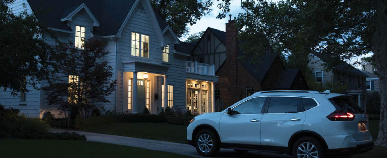 geofencing, lights on