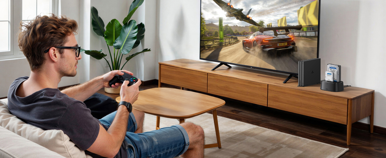 UGREEN USB 3.0 to SATA Dual-Bay HDD Hard Drive Docking Station for 2.5” &amp;amp; 3.5” SATA HDD