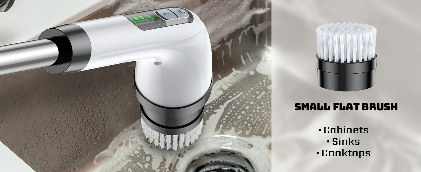 electric scrub brush for cleaning cordless electric spin scrubber bathroom scrubber cordless