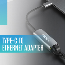 USB C adapter ethernet cable for gaming connected to laptop