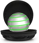 Kinetic Spinning Desk Toy Glow in The Dark for Kids Adults, Metal Full Body Optical Illusion Fidg...