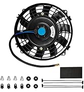 Mupera Radiator Cooling Fan - 7 Inch Electronic Radiator Puller Cooling Fan,Upgraded Universal Sl...