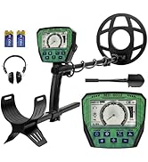 GDDREAM Metal Detector, Professional Metal Detector for Adults, Higher Accuracy Gold Detector wit...