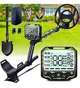 UniWater Metal Detector for Adults Professional,Higher Accuracy Gold Detectors Waterproof, Backli...