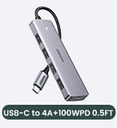UGREEN USB C to USB Hub with 4 USB 3.0, Powered USB C Splitter for Laptop, MacBook Pro, Mac mini ...