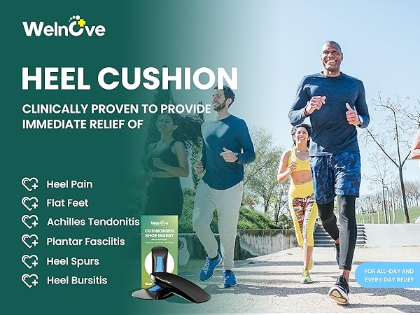 Plantar Fasciitis Heel Support Inserts