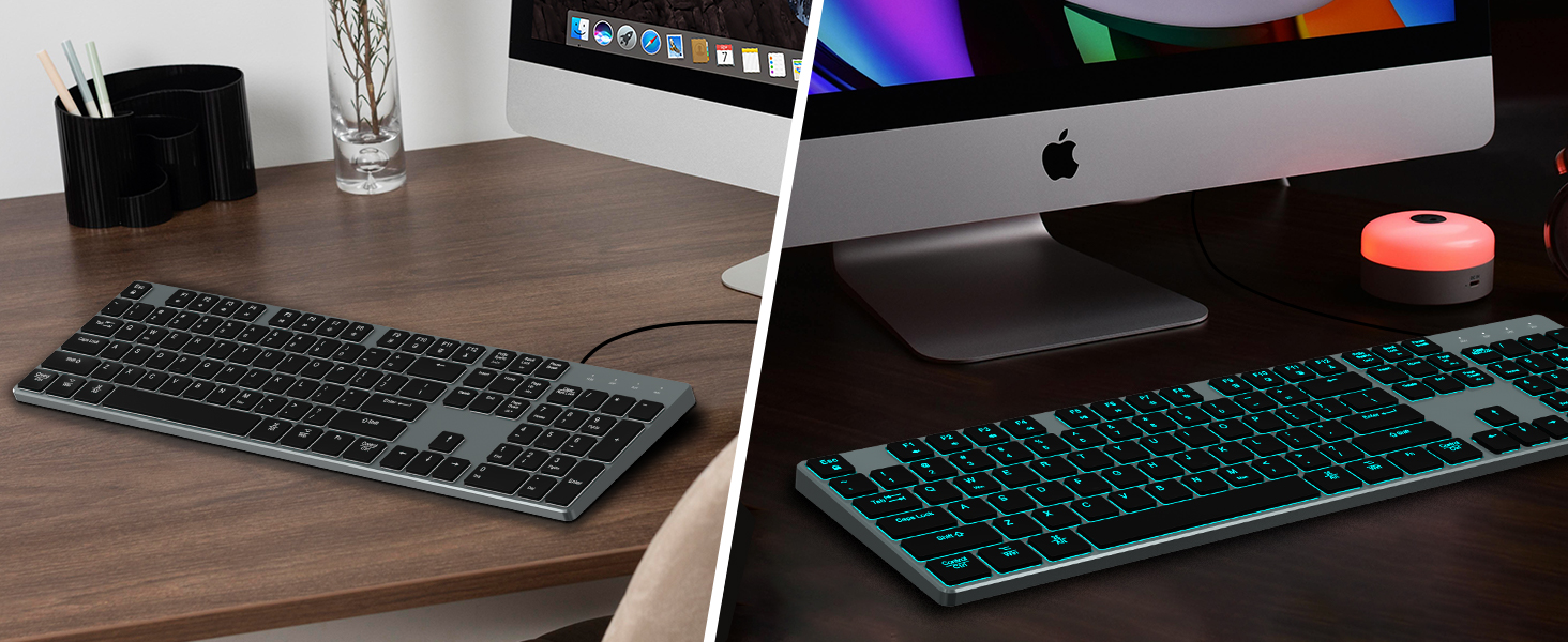 wired backlit keyboards
