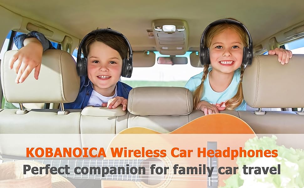 wireless car headphones