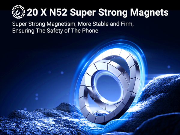 Magnetic Wireless Cup Charging Holder