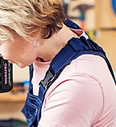 WORKPRO Pink Cordless 20V Lithium-ion Drill Driver Set, 1 Battery, Charger and Storage Bag Includ...