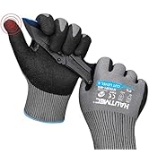 HAUTMEC ANSI A6 Cut Resistant Work Gloves, EN 388 4X42F Cutting Proof Gloves for Men, InnoFlex 13...