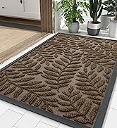 OLANLY Door Mat Indoor Outdoor Entrance