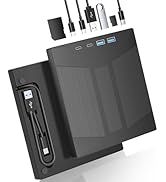 External Blu Ray Drive, 7 IN 1 Portable Blu Ray Burner USB 3.0 Type-C Blu Ray Drive Support 100G ...