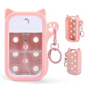 COMFYTOUCH Silicone Case for Touchland Hand Sanitizer Bottles (1 FL OZ/30mL) - Cat Design Protect...