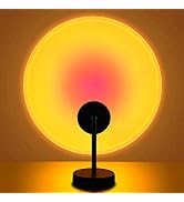 YouOKLight Sunset Lamp, Sunset Light, Projector Sun Light 10W LED Projection Night Light 180 Degr...