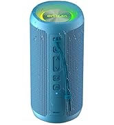 Ortizan Wireless Portable Bluetooth Speaker, IPX7 Waterproof, Dustproof and Rustproof, Powerful 2...