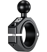 BRCOVAN Aluminum Alloy Large Bar Clamp Mount with 1'' TPU Ball Fit for ATV UTV Roll Cage Round Ra...