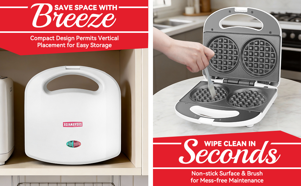 Convenient for storage and easy to clean