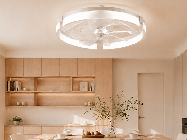 Ceiling Fans with Lights and Remote