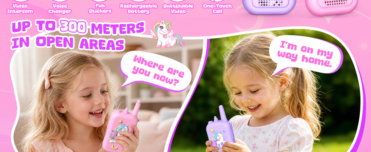 video walkie talkies for kids
