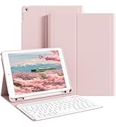 KTGGHG Case with Keyboard for iPad 9th/8th/7th Generation 10.2 inch 2021/2020/2019 Detachable Wir...