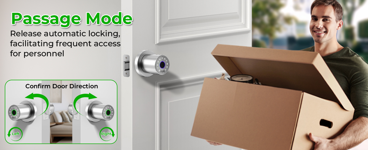 biometric door knob