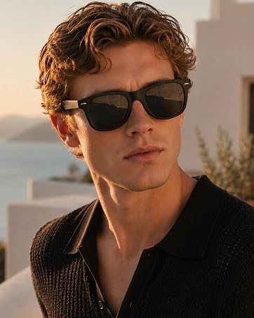 Sunglasses-Womens Polarized Sunglasses for Women-with UV Protection | Trendy Retro Sun Glasses
