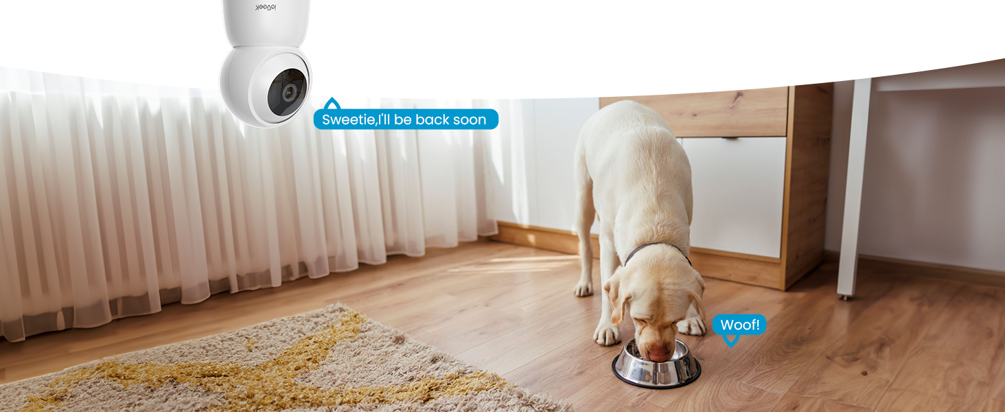 dog camera with speaker