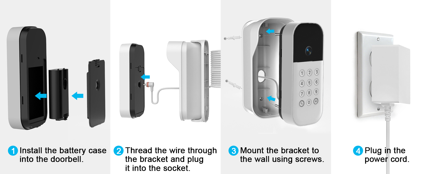 Power Adapter Kit for myQ Smart Garage Video Keypad