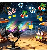 Toodour Pool Projector Lights, Pool Lights for Above Ground Pools with Timer, Waterproof Dynamic ...