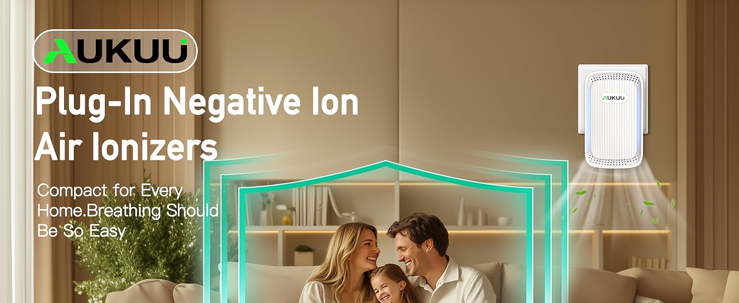Plug-In Negative Ion Air Ionizers