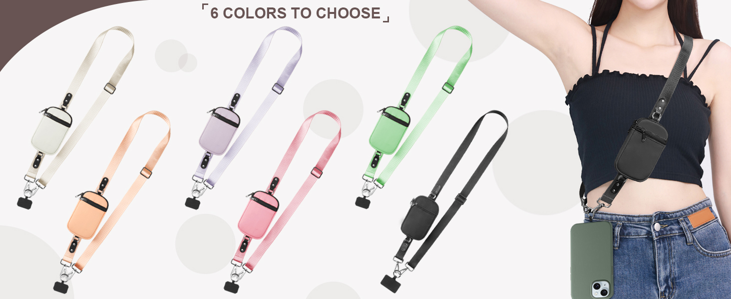 crossbody phone strap