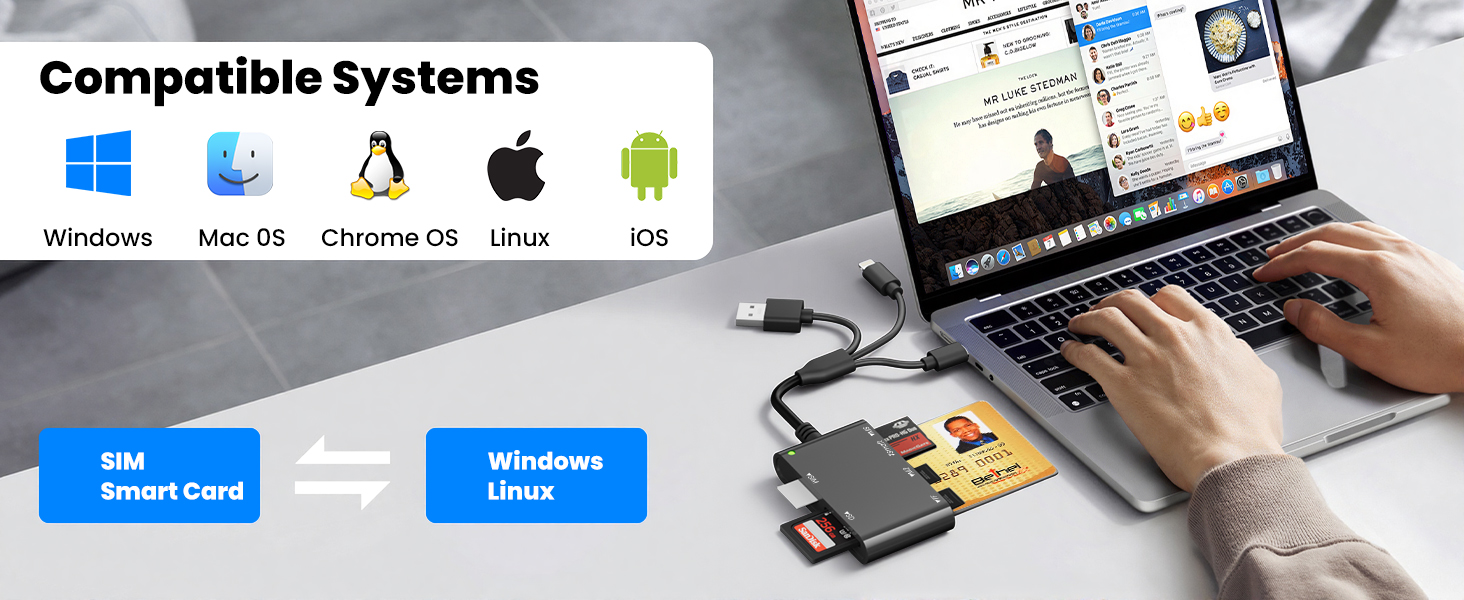 sim card reader for iphone