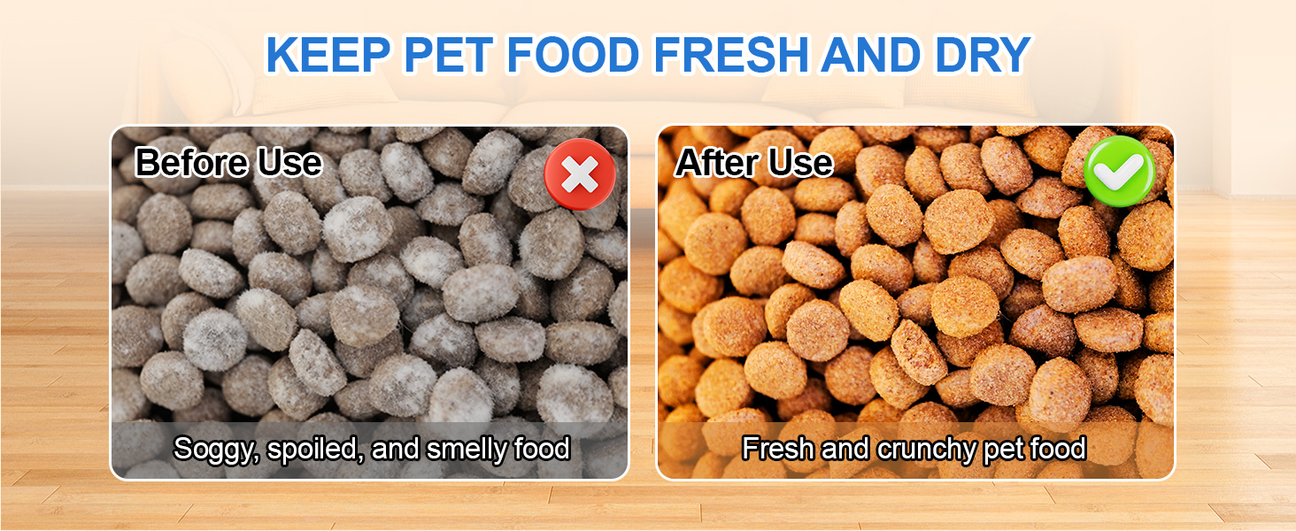 pet food desiccant bags