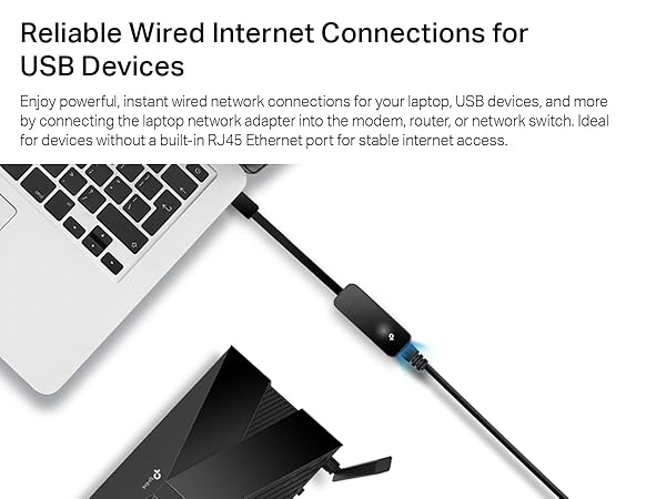 Reliable Wired Internet Connections for USB Devices