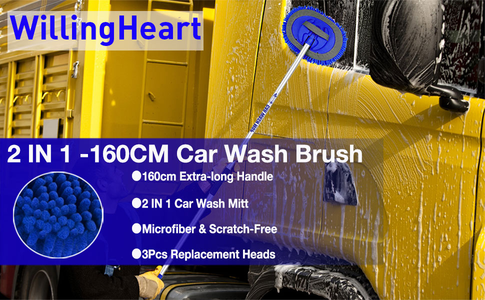 Long Handle Car Wash Brush