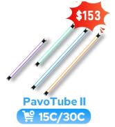NANLITE PavoTube II 15C/30C RGBWW LED Tube Light - 2700K-7500K Bi-Color + RGB, Handheld Video Lig...