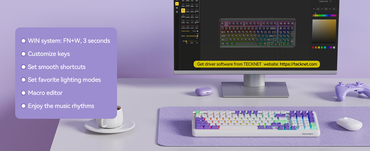 Wireless Mechanical Keyboard